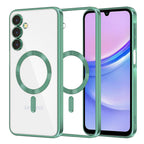 Husă transparentă Techsuit Luxury Crystal MagSafe Galaxy A15 / A15 5G – Verde deschis – imagine 6