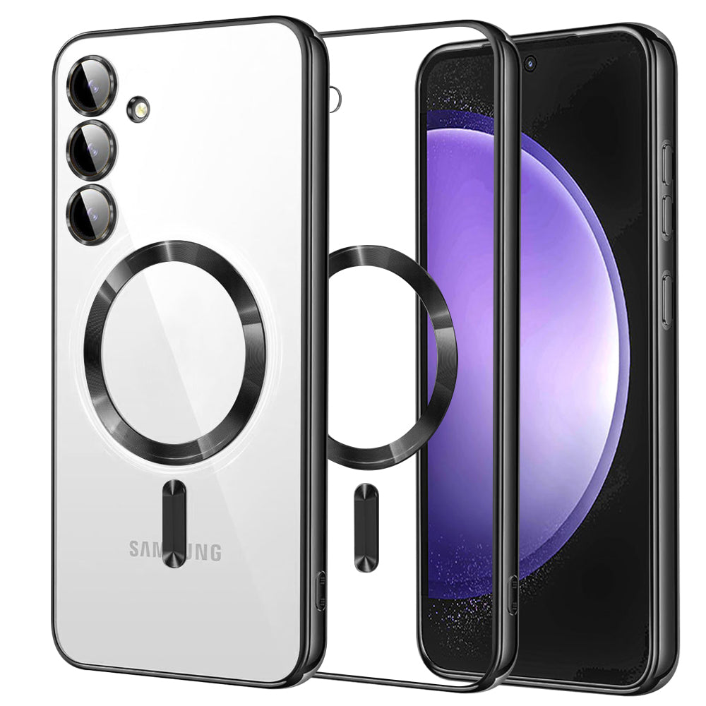 Husă transparentă Techsuit Luxury Crystal MagSafe Galaxy S23 FE – imagine 1