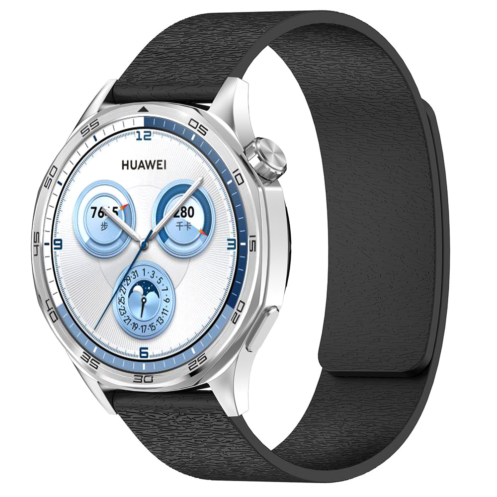 Curea Samsung Galaxy Watch4/5 Techsuit W074, silicon, negru – imagine 1