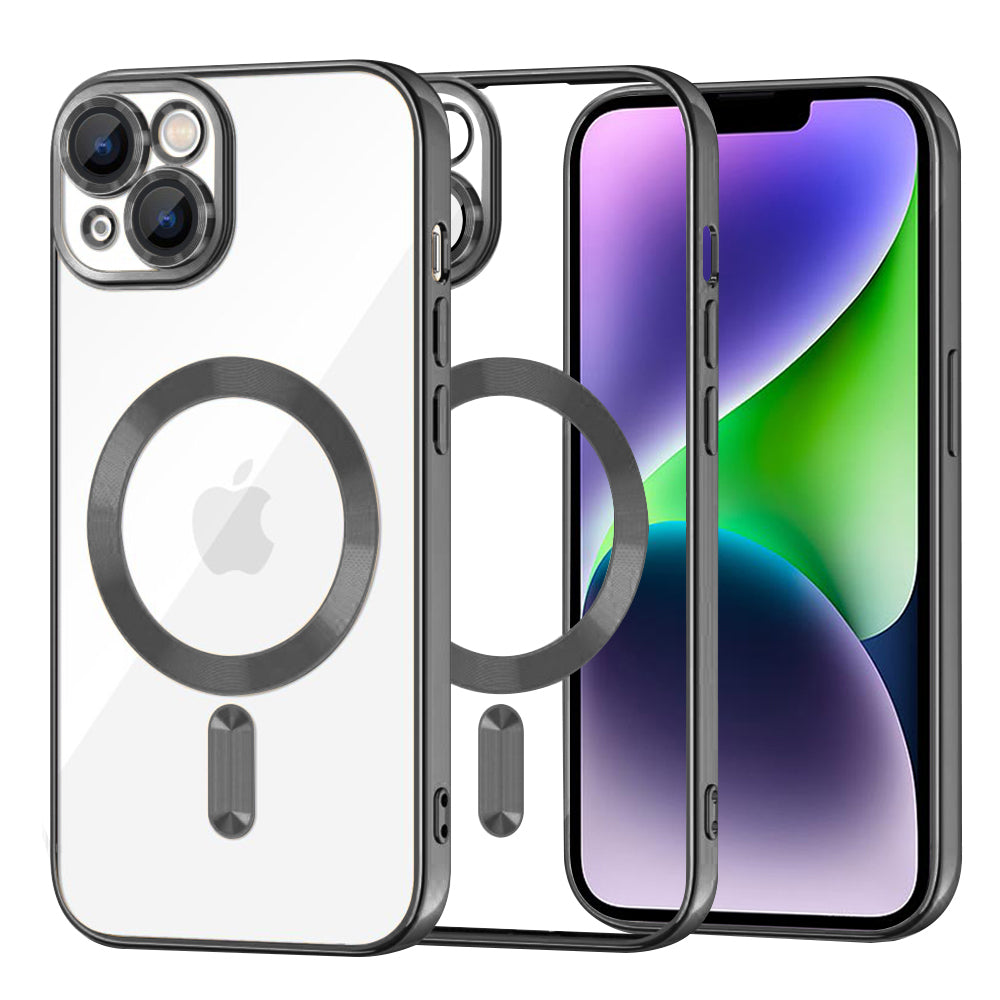 Husă transparentă Techsuit Luxury Crystal MagSafe iPhone 14 Plus – imagine 1