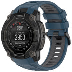 Curea Garmin Instinct 3 45 mm Techsuit W077, policarbonat, bleumarin – imagine 1