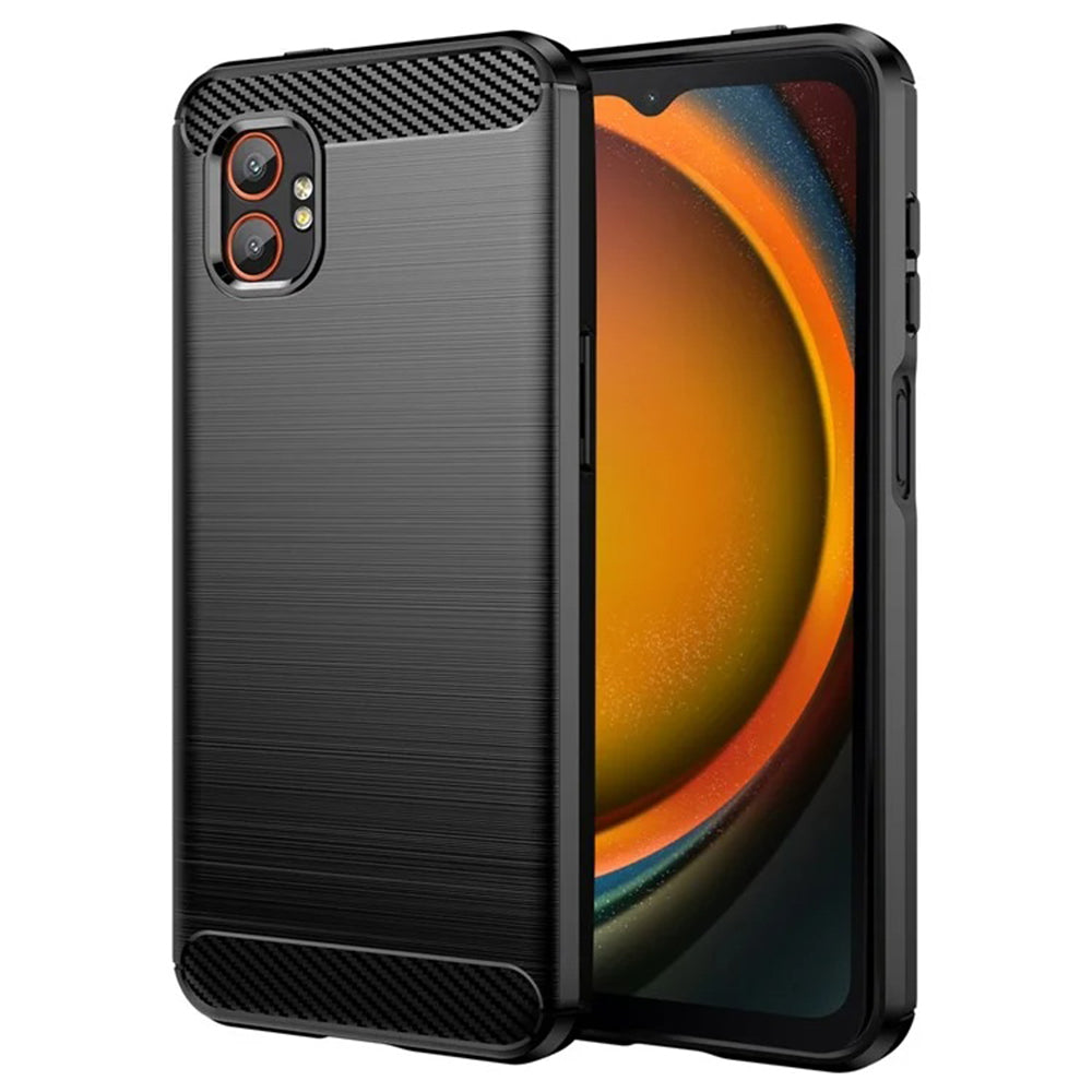 Husă Techsuit Carbon Silicone Galaxy Xcover7 Pro – imagine 1