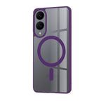 Husă transparentă Techsuit MagSafe Pro Galaxy S25 Edge – Mov – imagine 10