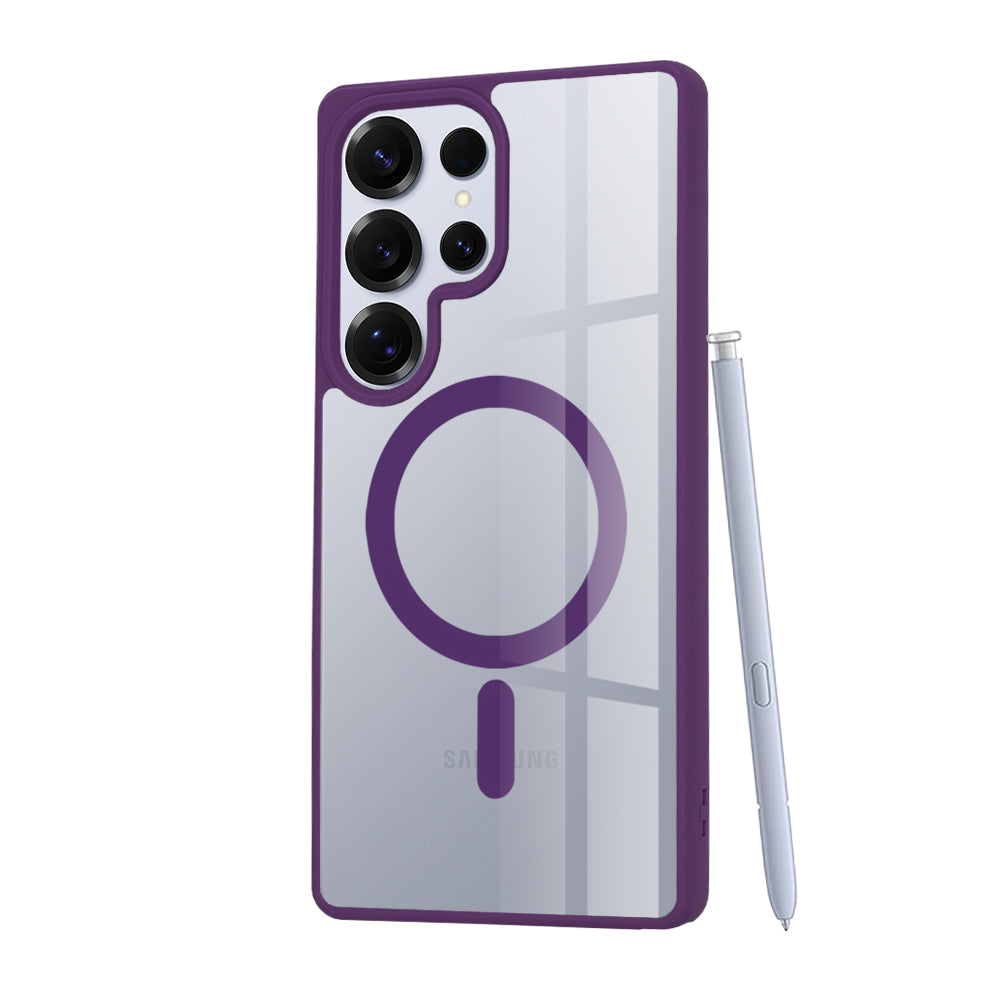 Husă transparentă Techsuit MagSafe Pro Galaxy S25 Ultra – Mov – imagine 6