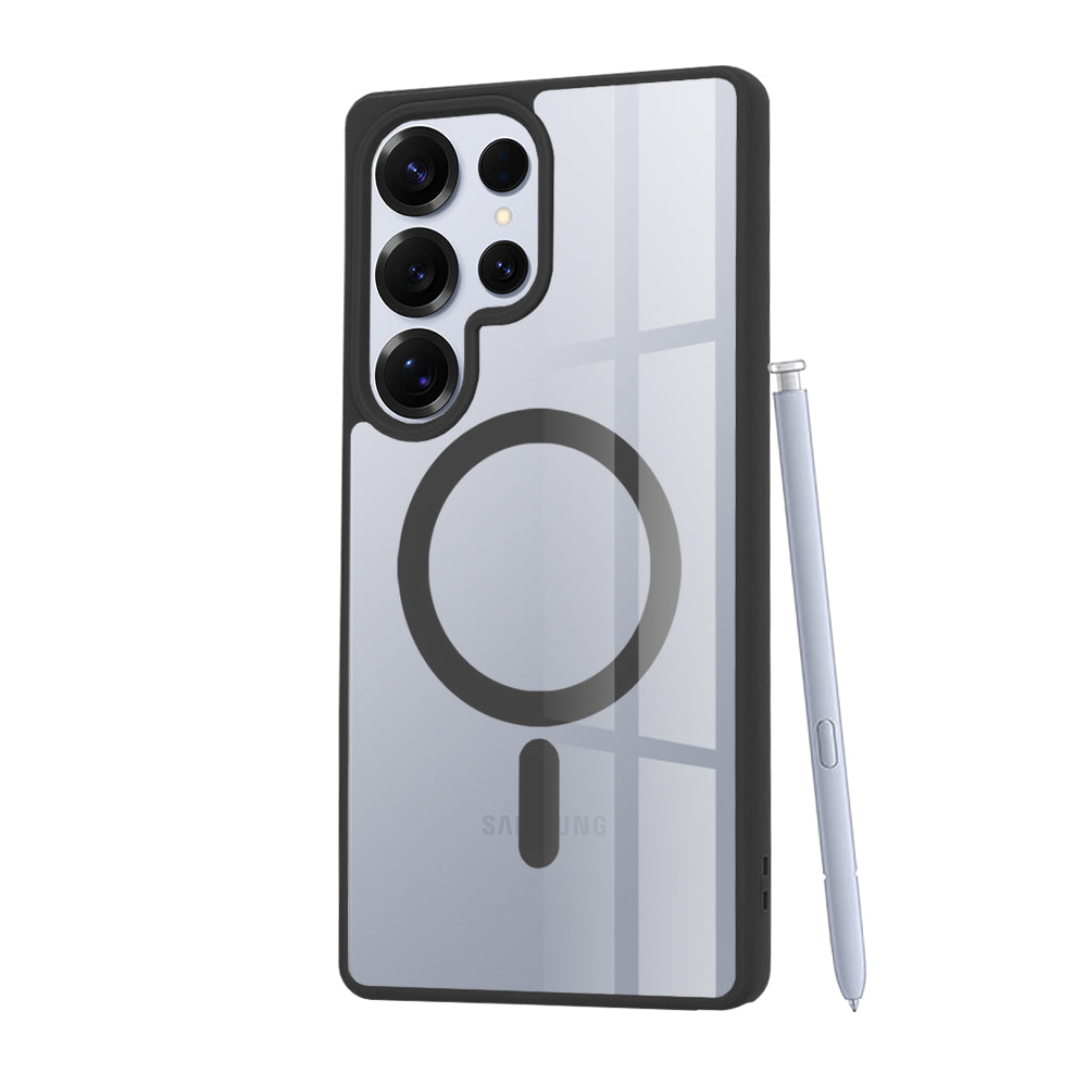 Husă transparentă Techsuit MagSafe Pro Galaxy S25 Ultra – Negru – imagine 9