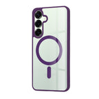 Husă transparentă Techsuit MagSafe Pro Galaxy S25 Plus – Mov – imagine 6