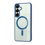 Husă transparentă Techsuit MagSafe Pro Galaxy S25 Plus – Albastru – imagine 3
