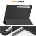 Husă Samsung Galaxy Tab S10 FE Plus Techsuit FoldPro, negru – imagine 2