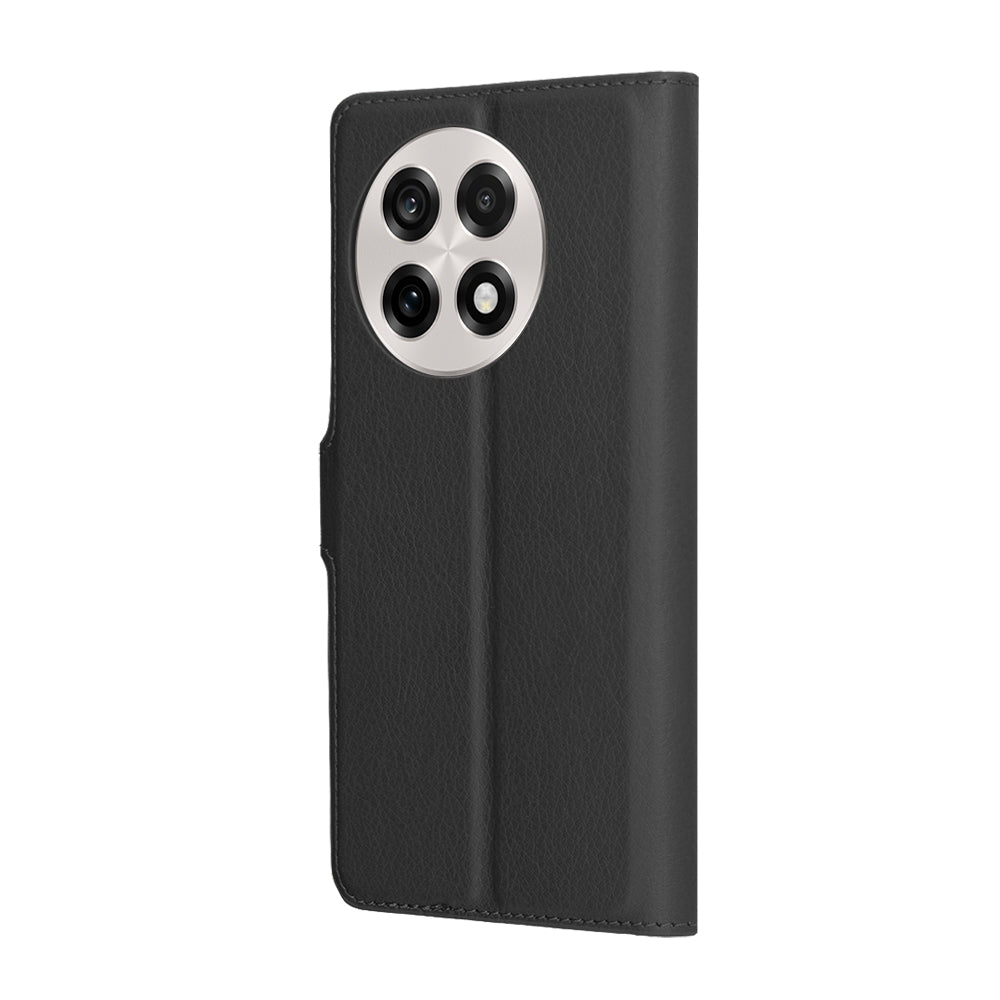 Husă OnePlus 13R tip portofel Techsuit Leather Folio, negru – imagine 5