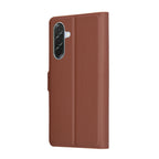 Husă portofel Techsuit Leather Folio Galaxy A56 5G – Maro – imagine 5