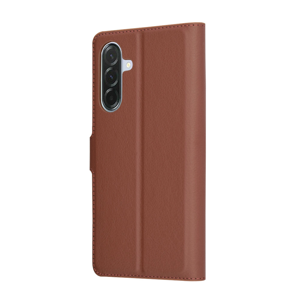 Husă portofel Techsuit Leather Folio Galaxy A56 5G – Maro – imagine 5
