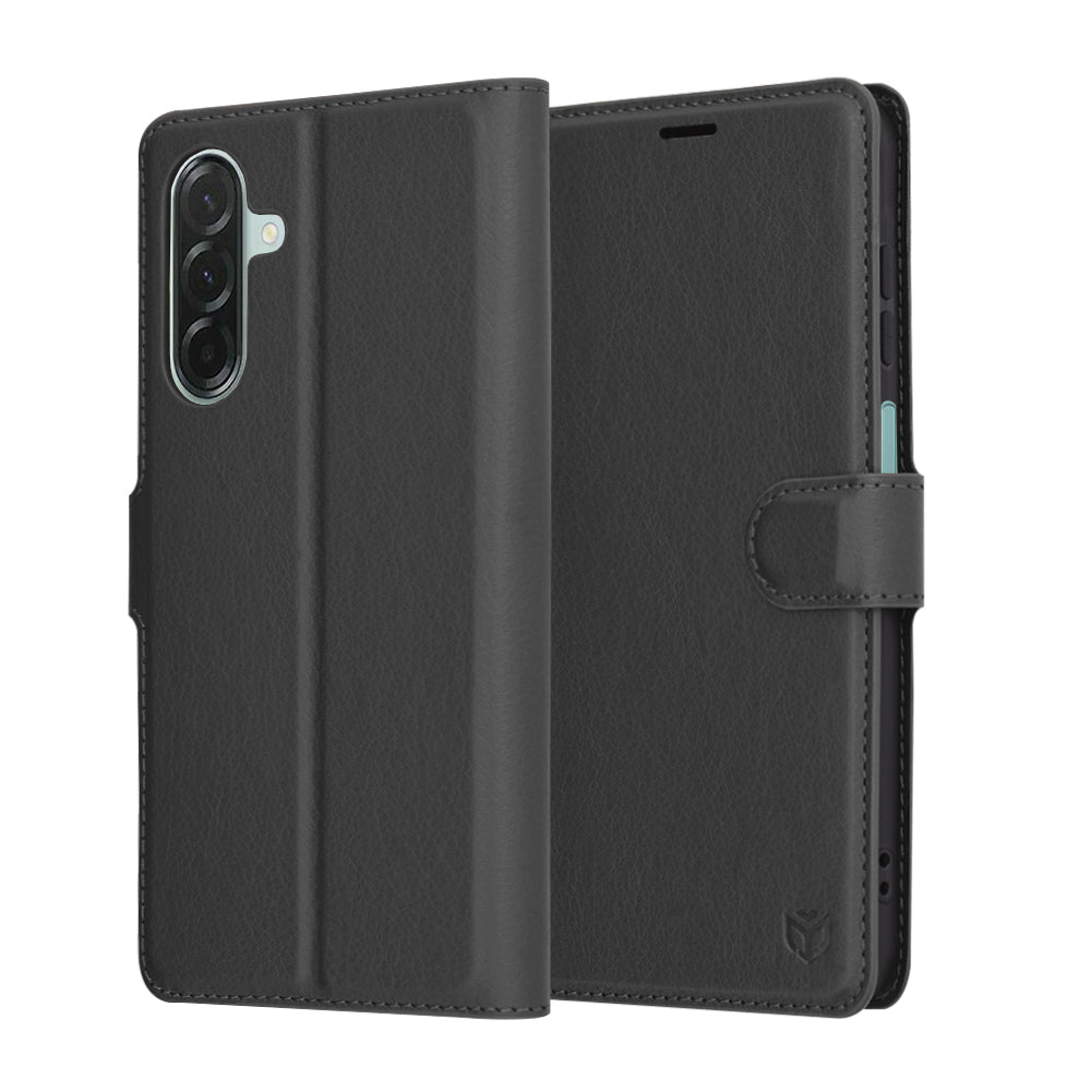 Husă portofel Techsuit Leather Folio Galaxy A26 5G – Negru – imagine 7