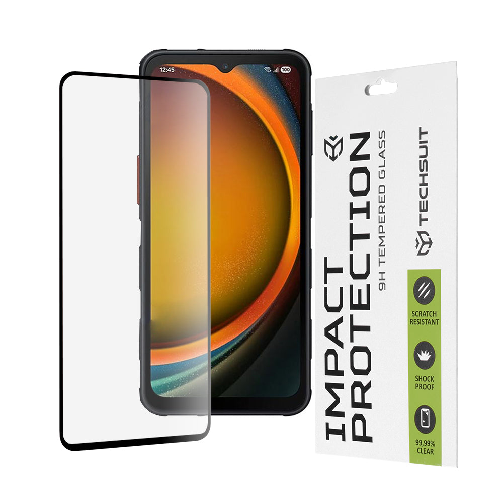 Folie sticlă Techsuit 111D Galaxy Xcover7 Pro, full glue 9H – imagine 1