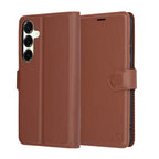 Husă portofel Techsuit Leather Folio Galaxy S25 Plus – imagine 1