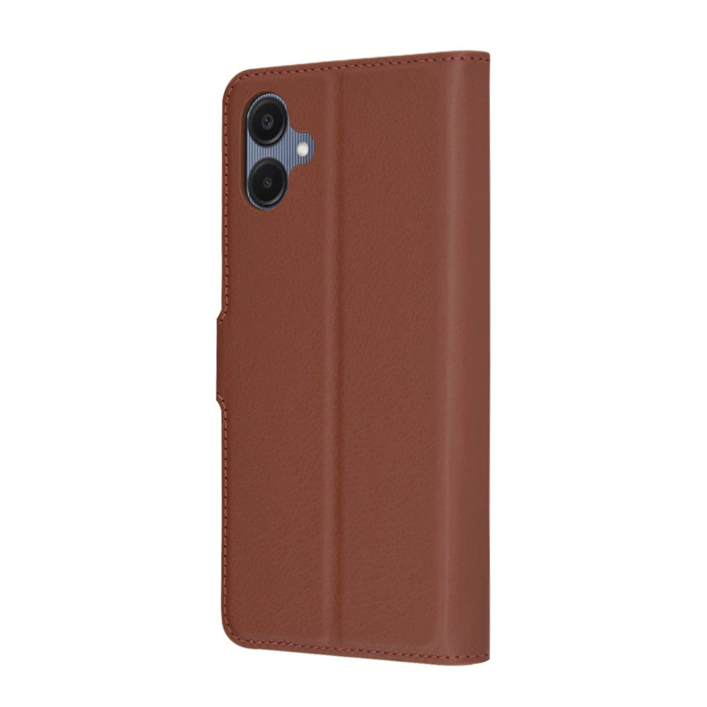 Husă portofel Techsuit Leather Folio Galaxy A06 – Maro – imagine 5