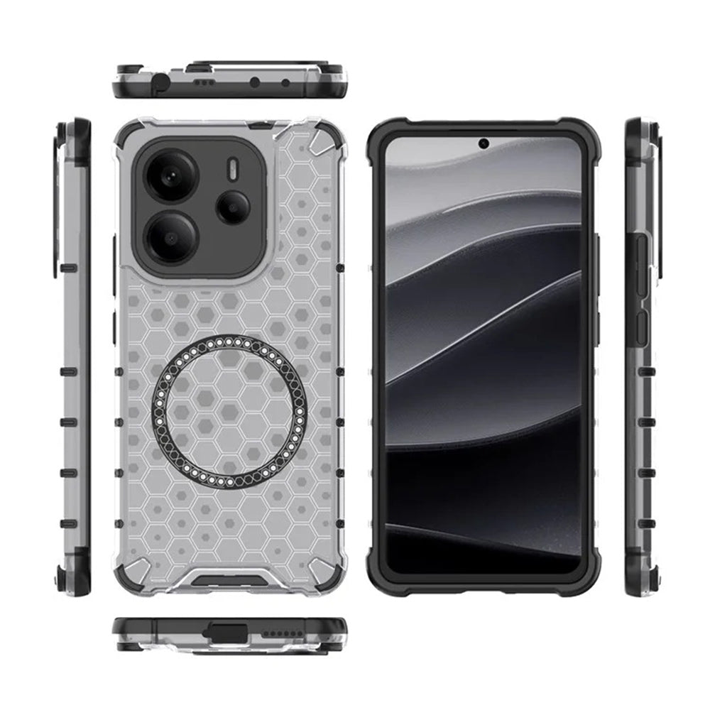 Husă Techsuit HoneyComb Shield MagSafe Xiaomi Redmi Note 14 4G – imagine 5