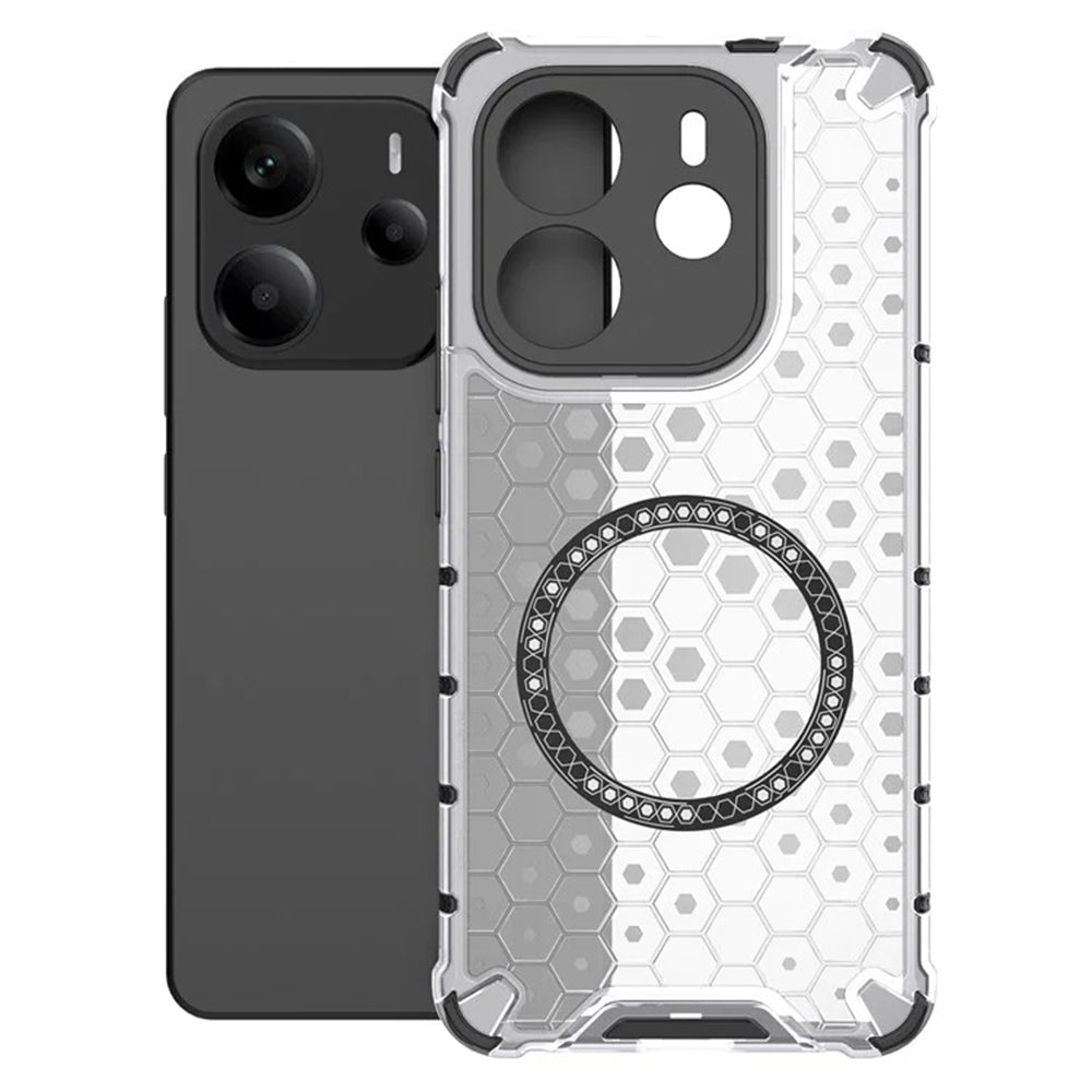 Husă Techsuit HoneyComb Shield MagSafe Xiaomi Redmi Note 14 4G – imagine 3