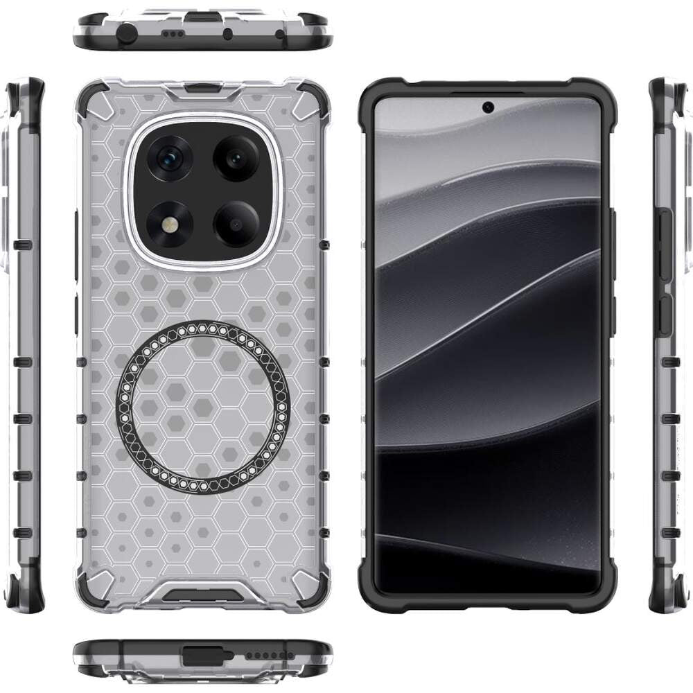 Husă Xiaomi Redmi Note 14 Pro+ 5G Techsuit HoneyComb Shield MagSafe – imagine 4