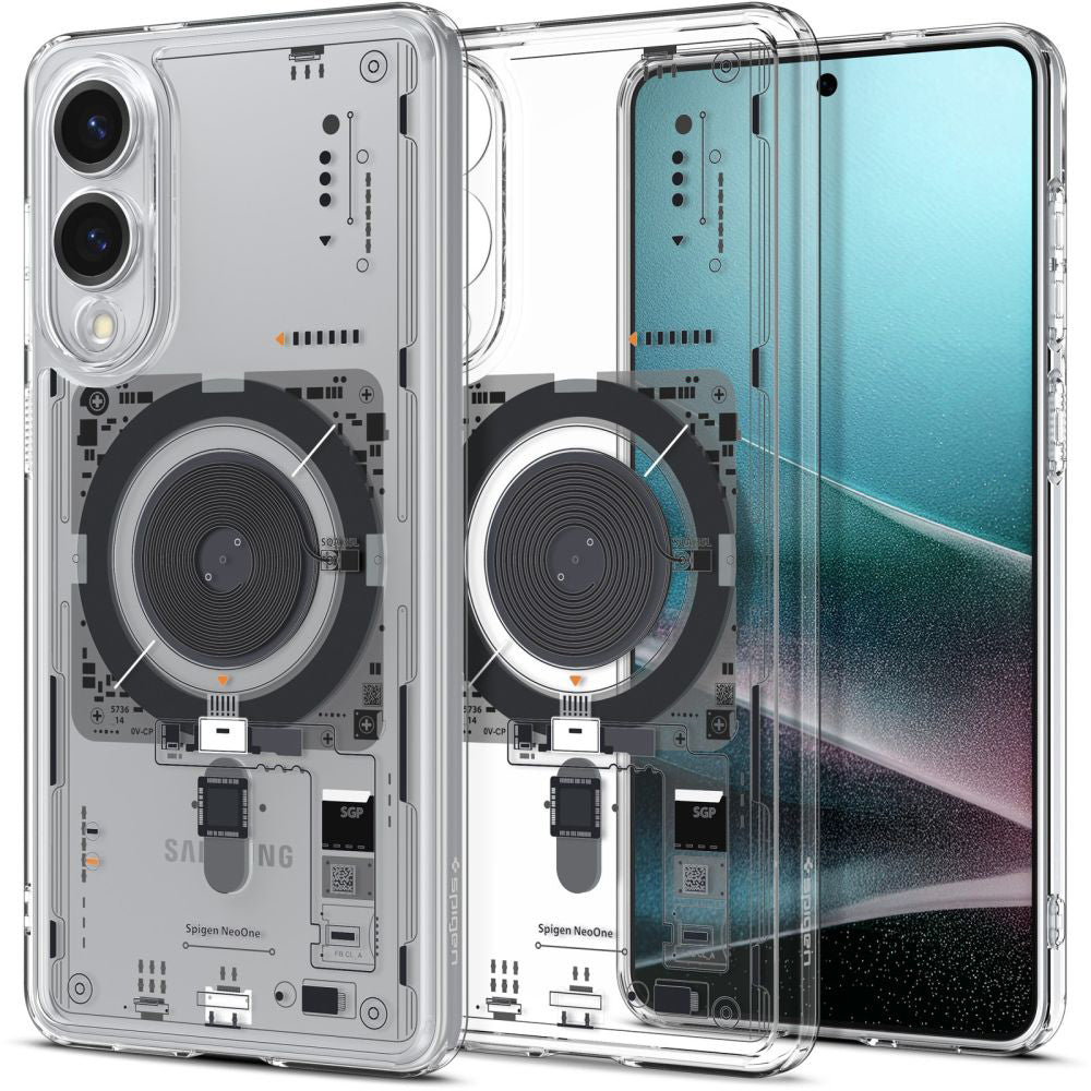 Husă Spigen Ultra Hybrid MagSafe Galaxy S25 Edge – Neo One – imagine 10