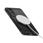 Husă Spigen Tough Armor MagSafe Galaxy S25 Edge – Negru – imagine 5