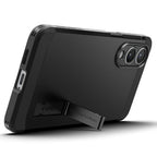 Husă Spigen Tough Armor MagSafe Galaxy S25 Edge – Negru – imagine 2
