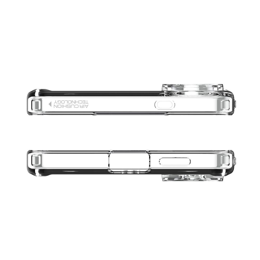 Husă Spigen Ultra Hybrid MagSafe Galaxy S25 Edge – Transparent / Alb – imagine 6