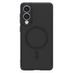 Husă Spigen Ultra Hybrid MagSafe Galaxy S25 Edge – Frost Black (negru mat translucid) – imagine 8