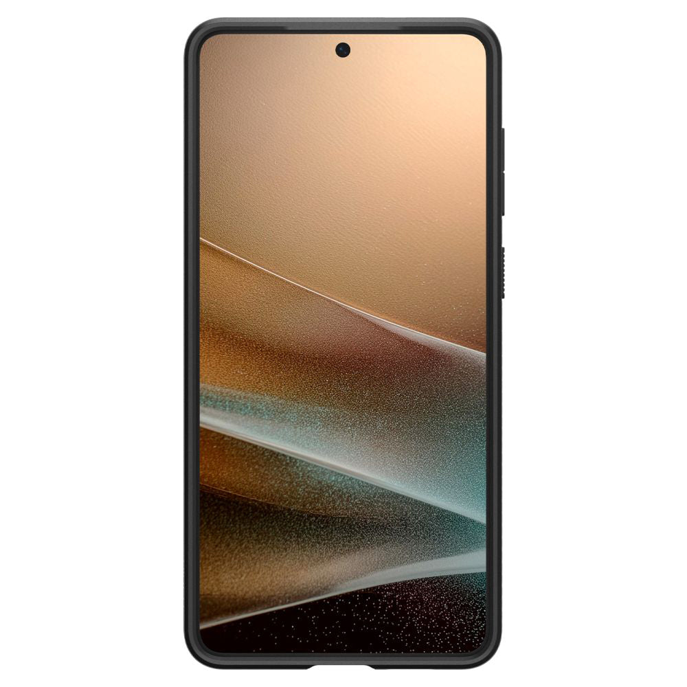 Husă Spigen Liquid Air Galaxy S25 Edge – Negru mat – imagine 3