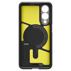 Husă Spigen Tough Armor MagSafe Galaxy S25 Edge – Gunmetal (gri metalic) – imagine 12