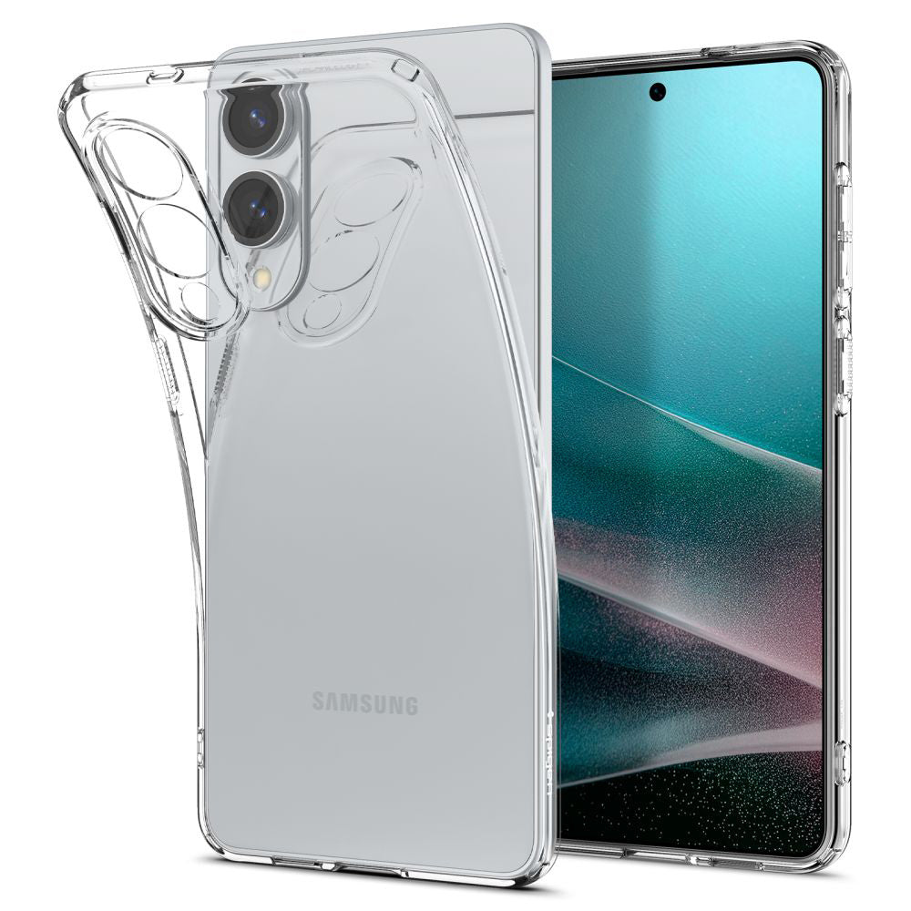 Husă Spigen Liquid Crystal Galaxy S25 Edge – Transparent – imagine 1