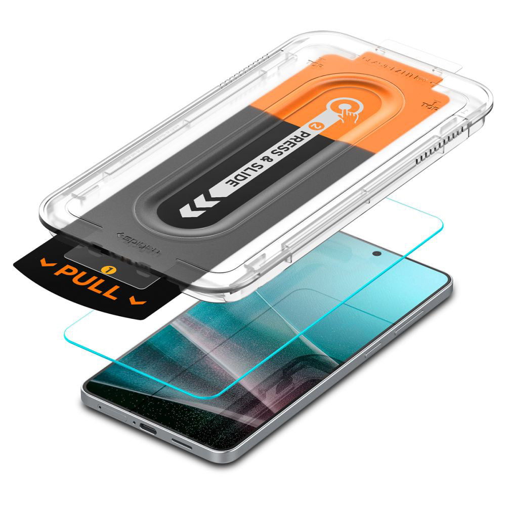 Folie de sticlă Spigen Glas.tR EZ Fit Pro pentru Samsung Galaxy S25 Edge – imagine 2