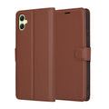 Husă portofel Techsuit Leather Folio Galaxy A05 – Maro – imagine 1