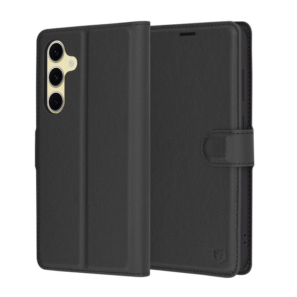 Husă portofel Techsuit Leather Folio Galaxy S24 FE – imagine 1
