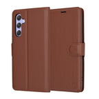 Husă portofel Techsuit Leather Folio Galaxy A54 5G – Maro – imagine 1