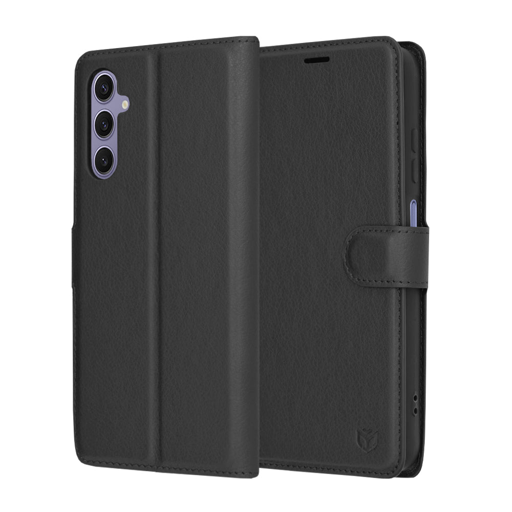 Husă portofel Techsuit Leather Folio Galaxy S24 – imagine 1
