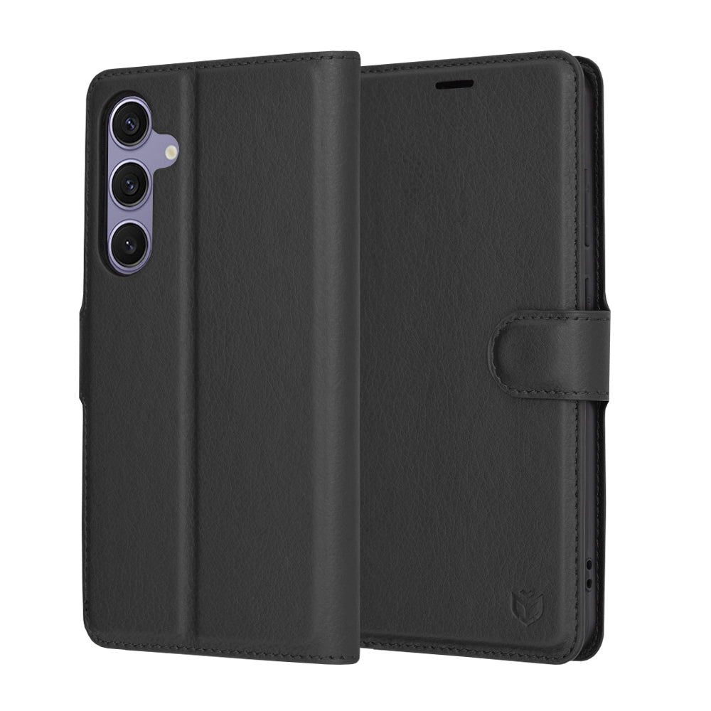 Husă portofel Techsuit Leather Folio Galaxy S24+ – imagine 1