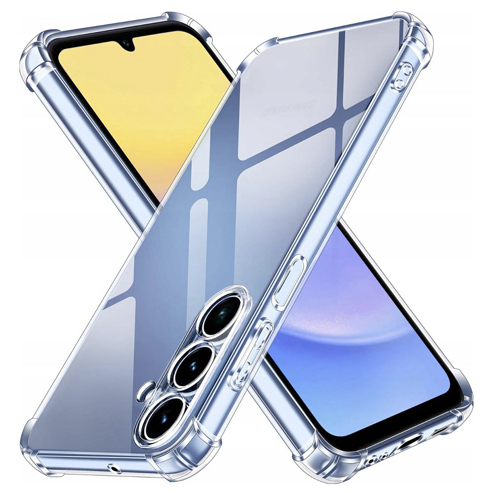 Husă transparentă Techsuit Shockproof Clear Silicone Galaxy A15 – Transparent – imagine 1