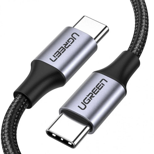 Cablu Ugreen US261 USB-C la USB-C 60W, 1 m – imagine 2