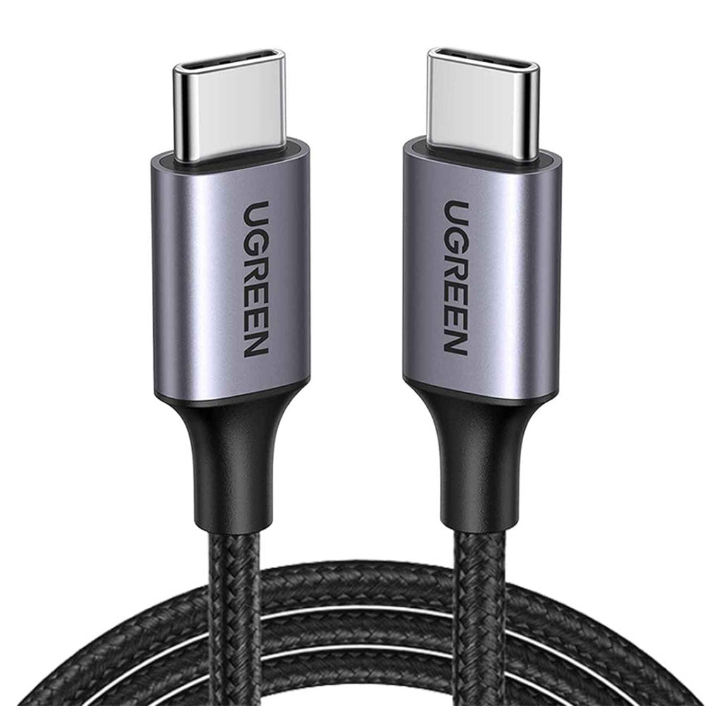 Cablu Ugreen US261 USB-C la USB-C 60W, 1 m – imagine 1
