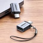 Adaptor OTG Ugreen US270 USB-C la USB-A 3.0, 5Gbps – imagine 2