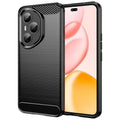 Husă Honor 400 Pro Techsuit Carbon Silicone, negru – imagine 1