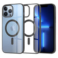Husă transparentă Techsuit MagSafe Pro iPhone 13 Pro Max – Negru – imagine 1