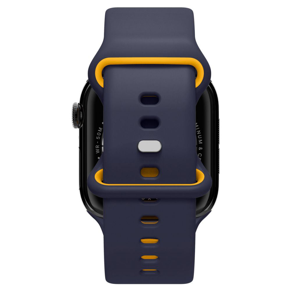Curea din silicon Spigen Nano Pop Apple Watch 38 / 40 / 41 / 42 mm – Bleumarin (Blueberry Navy) – imagine 19