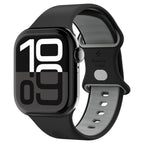 Curea din silicon Spigen Nano Pop Apple Watch 38 / 40 / 41 / 42 mm – Negru (Black Sesame) – imagine 8