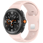 Curea Samsung Galaxy Watch8 40 mm Techsuit W050, silicon, roz – imagine 1