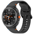 Curea Samsung Galaxy Watch8 40 mm Techsuit W079, silicon, negru – imagine 1