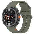 Curea Samsung Galaxy Watch8 40 mm Techsuit W079, silicon, verde pin – imagine 1