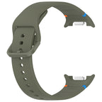 Curea Samsung Galaxy Watch8 40 mm Techsuit W079, silicon, verde pin – imagine 2