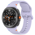 Curea Samsung Galaxy Watch8 40 mm Techsuit W079, silicon, liliac pal – imagine 1