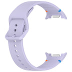 Curea Samsung Galaxy Watch8 40 mm Techsuit W079, silicon, liliac pal – imagine 2